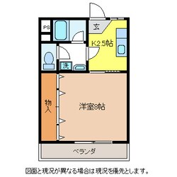 ワンルーム・そらの物件間取画像